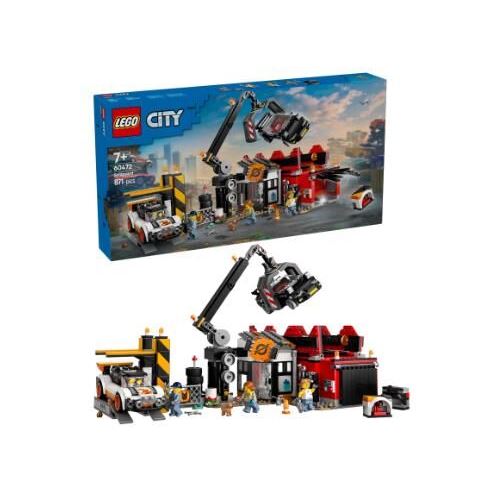 Конструктор LEGO City Звалище з автомобілями