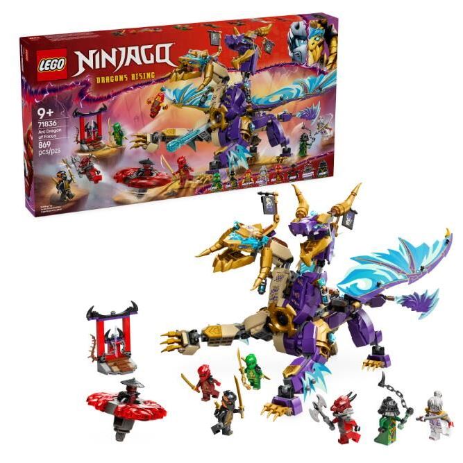 Конструктор LEGO Ninjago Arc Dragon of Focus