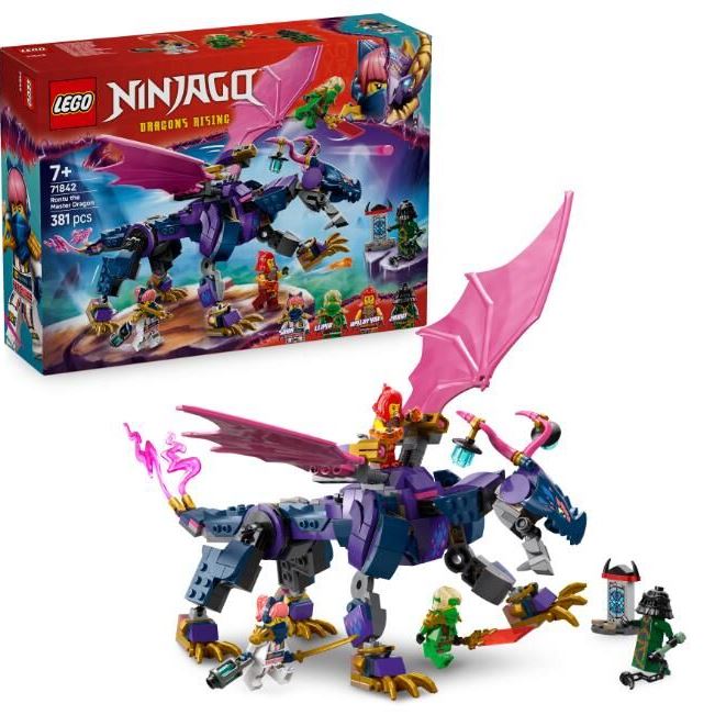 Конструктор LEGO Ninjago Ронту, повелитель драконів