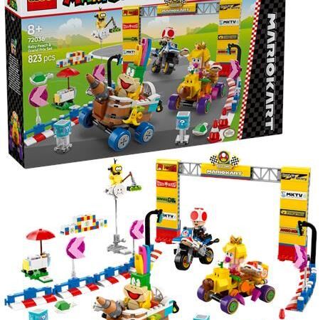 Конструктор LEGO Super Mario Mario Kart – Baby Peach & Grand Prix. Набір