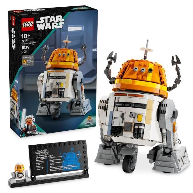 Конструктор LEGO Star Wars Чоппер (C1-10P). Дроїд-астромеханік