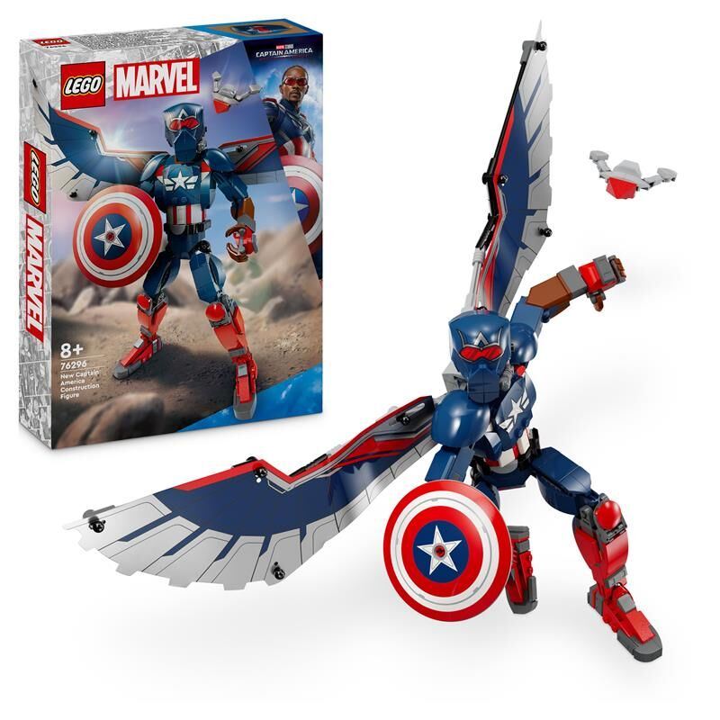Конструктор LEGO Marvel Фігурка Сем Вілсон Капітан Америка