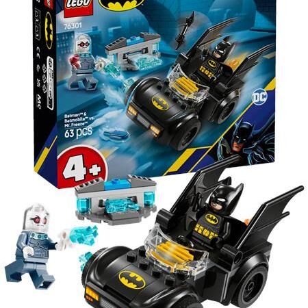 Конструктор LEGO Super Heroes Бетмен і Бетмобіль проти містера Фріза