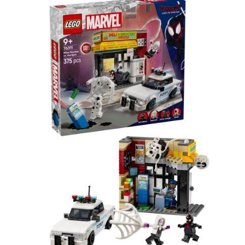Конструктор LEGO Super Heroes Всесвіт-павук: Майлз Моралес проти Плями