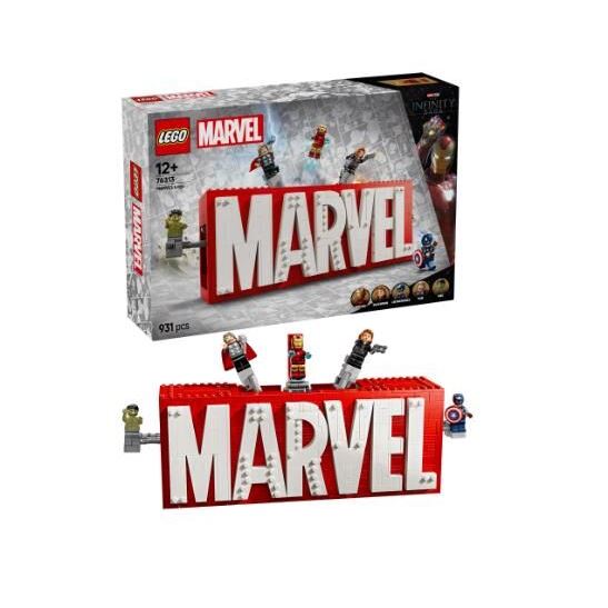 Конструктор LEGO Super Heroes Логотип і мініфігурки MARVEL