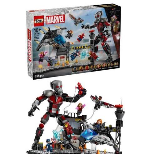 Конструктор LEGO Super Heroes Перший месник: Протистояння Пригодницька битва
