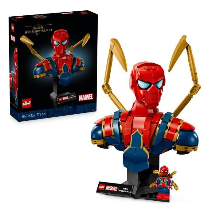 Конструктор LEGO Super Heroes Погруддя Залізної Людини-Павука