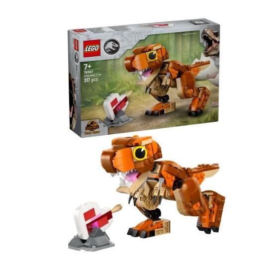 Конструктор LEGO Jurassic World Little Eatie: тиранозавр