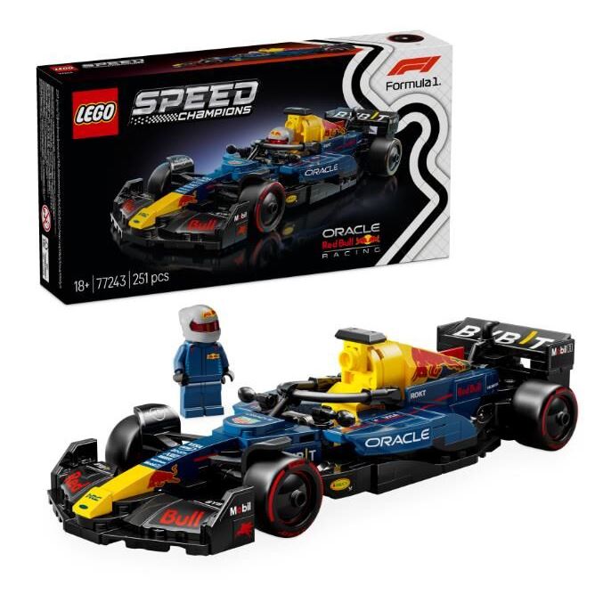 Конструктор LEGO Speed Champions Автомобіль для перегонів F1® Oracle Red Bull Racing RB20