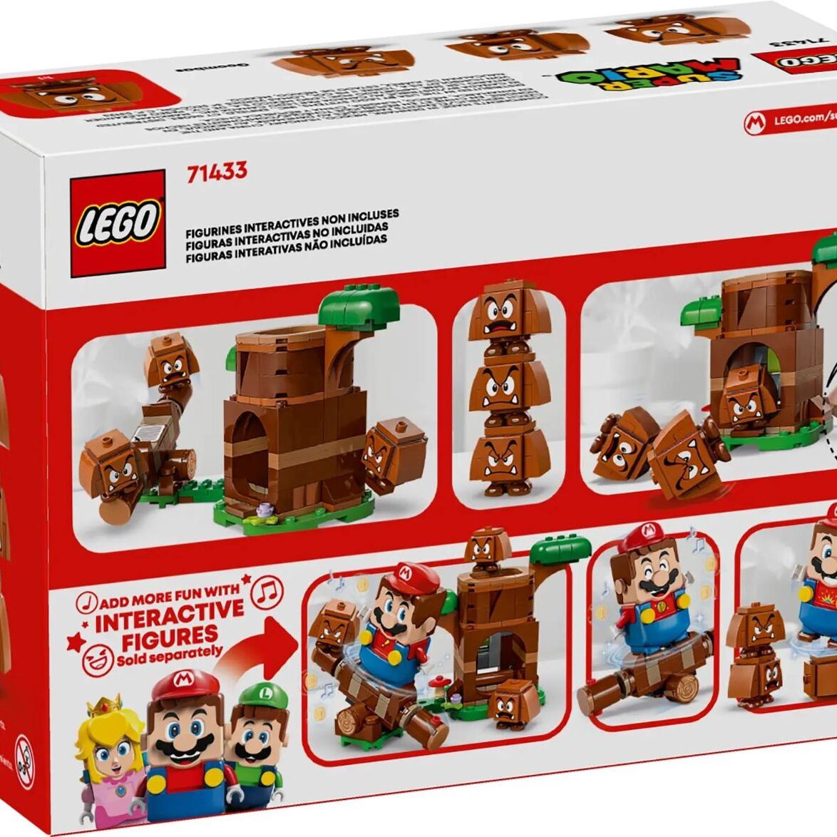 LEGO Конструктор Super Mario Ігровий майданчик для Goombas