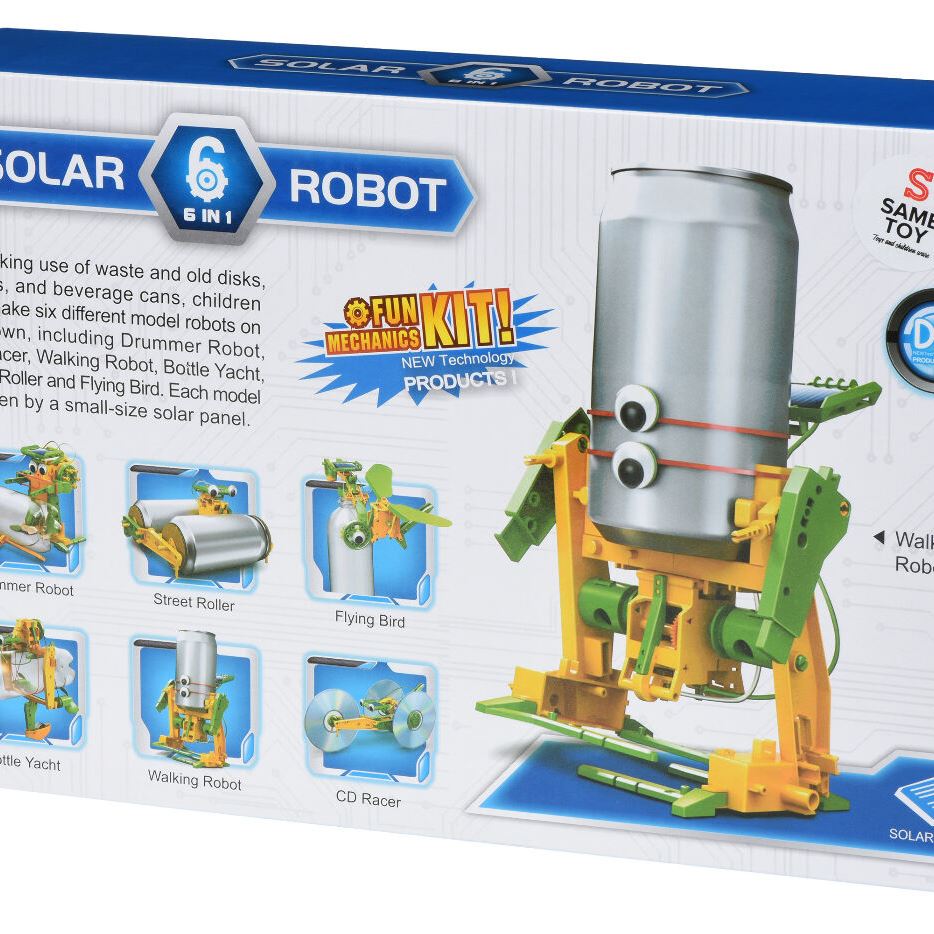 Same Toy Робот-конструктор - Екобот 6 в 1 на сонячній батареї