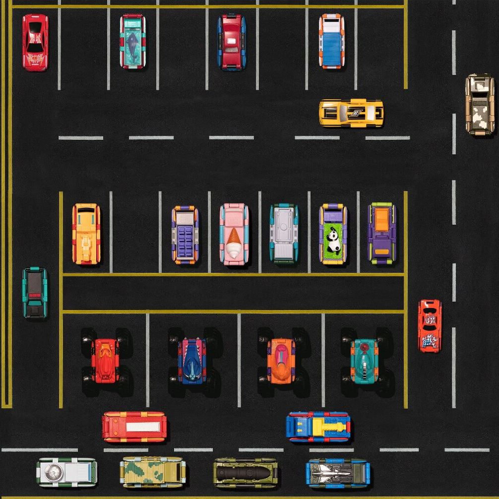 Flip Cars Машинка-трансформер 2 в 1 Монстр-трак Вовк