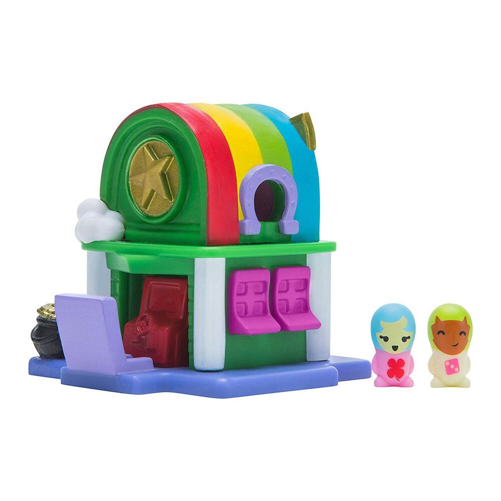 Nanables Ігрова фігурка Jazwares Nanables Small House Веселковий шлях, Казино "Створи Веселку"