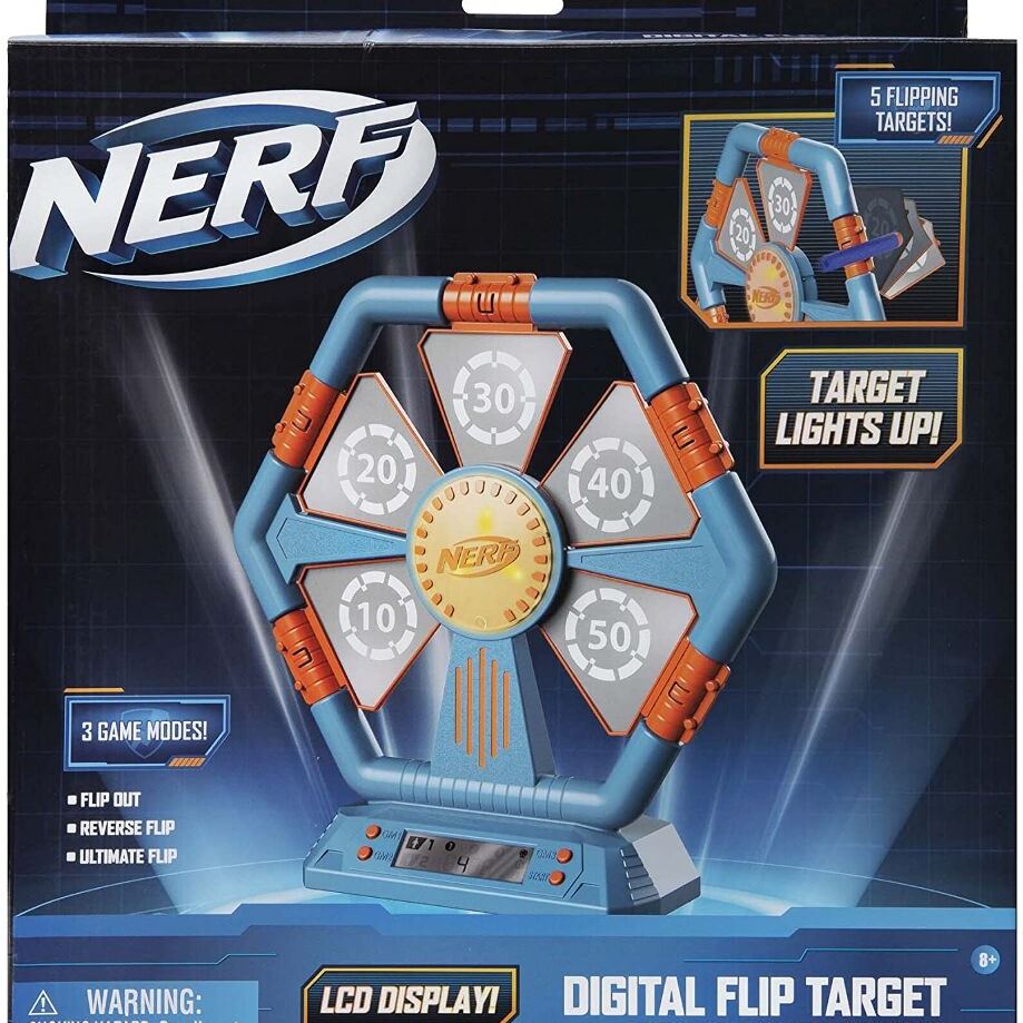 Nerf Ігрова електронна мішень Jazwares Digital Flip Target
