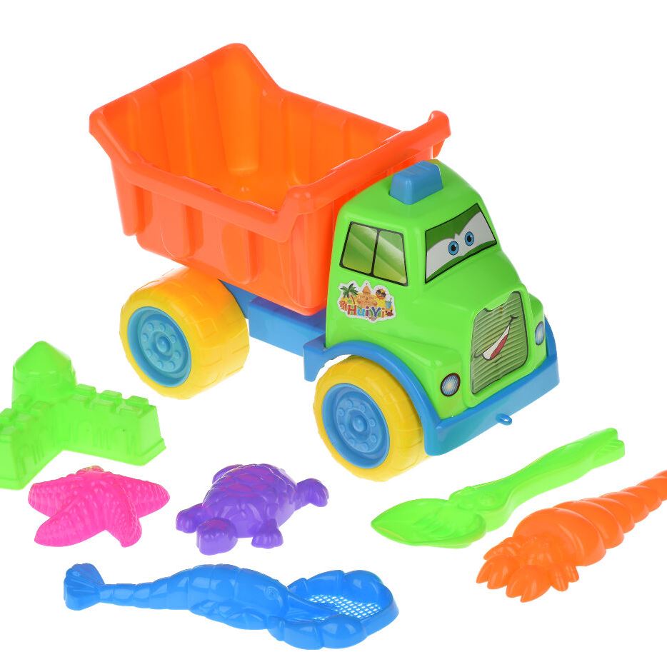 Same Toy Набір для гри з піском із Машинкою (7 шт.)