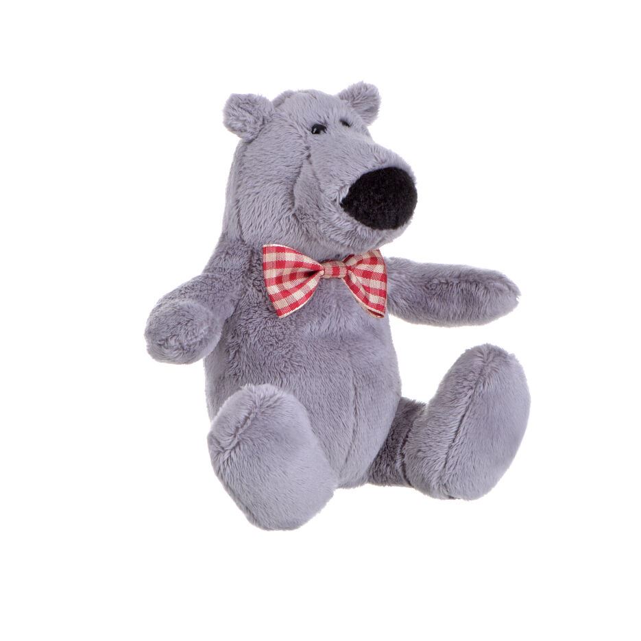 Same Toy М'яка іграшка Полярний ведмедик 13см, сірий
