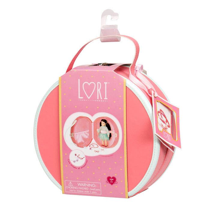 LORI Кейс для ляльок DELUXE з аксесуарами (кораловий)