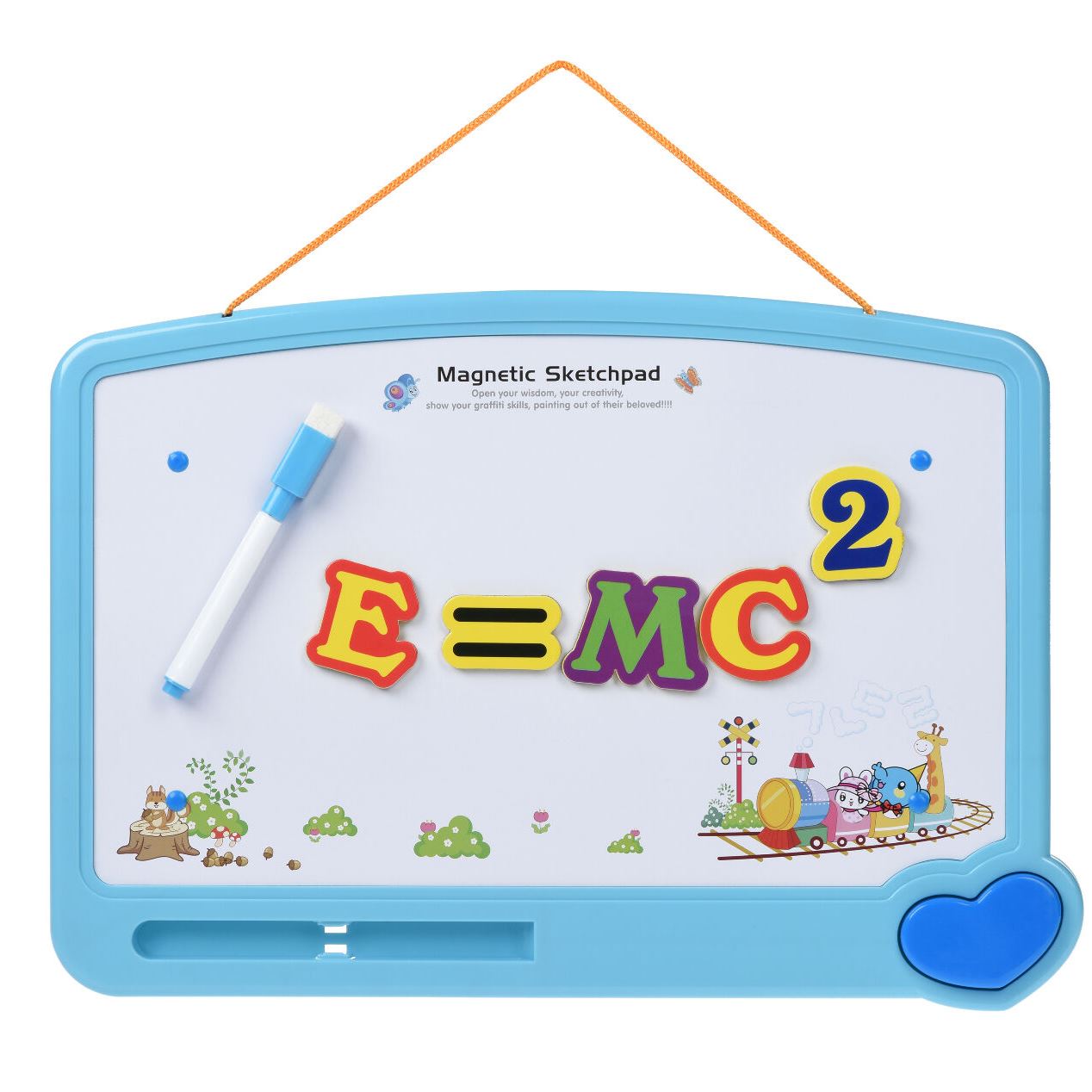 Same Toy Магнітна дошка для малювання (рожева/синя)