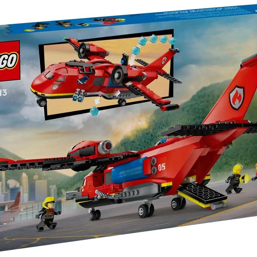 LEGO Конструктор City Пожежний рятувальний літак