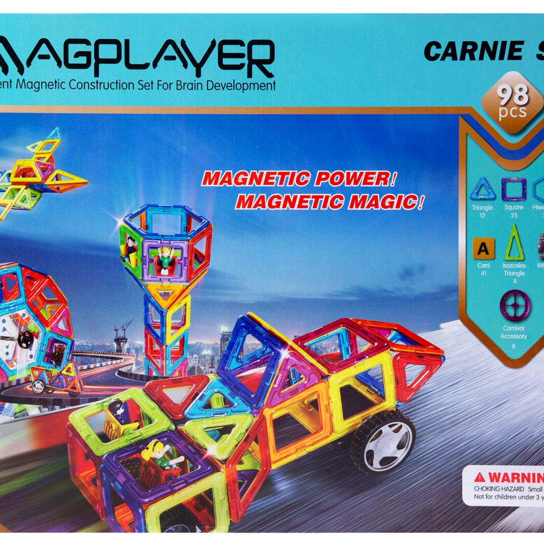 MagPlayer Конструктор магнітний 98 од. (MPA-98)