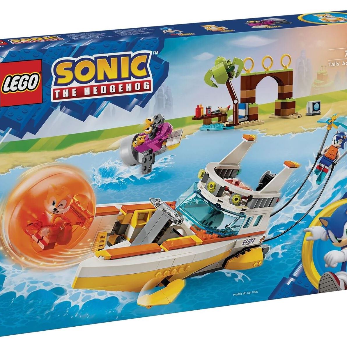 LEGO Конструктор Sonic the Hedgehog Човен із «Пригод Тейлза»