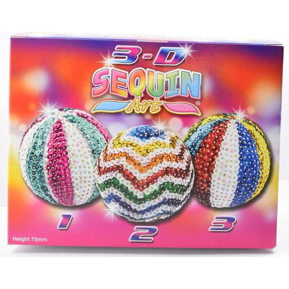 Sequin Art Набір для творчості 3D TRIO Mirror Balls