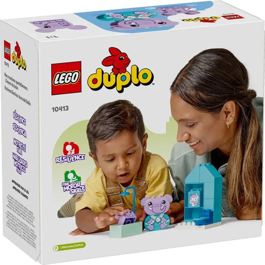 LEGO Конструктор DUPLO My First Повсякденні процедури: Час приймати ванну