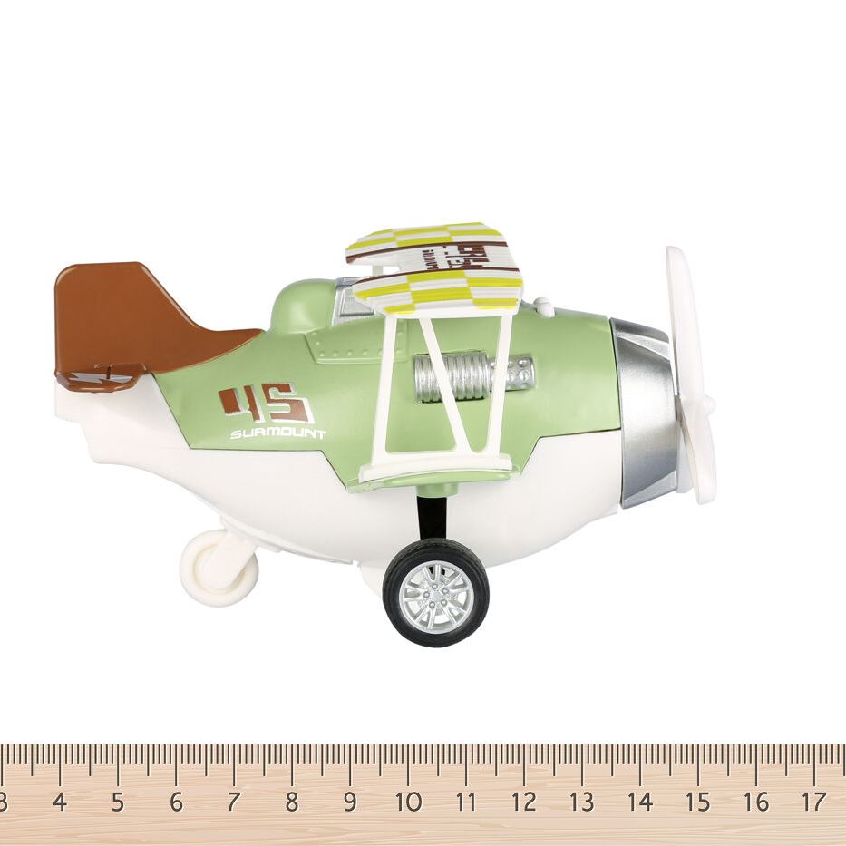 Same Toy Літак металевий інерційний Aircraft зелений