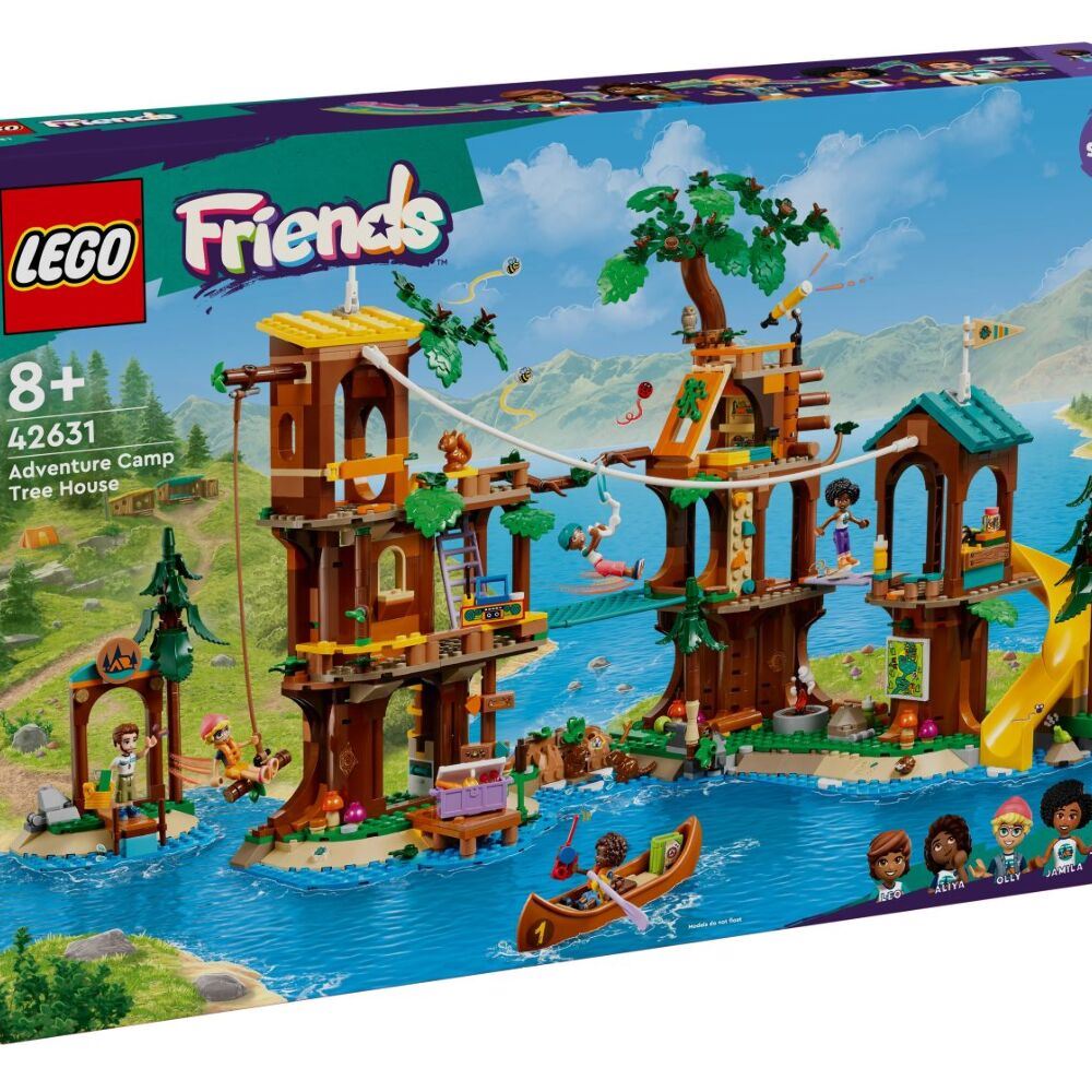 LEGO Конструктор Friends Будиночок на дереві у пригодницькому таборі