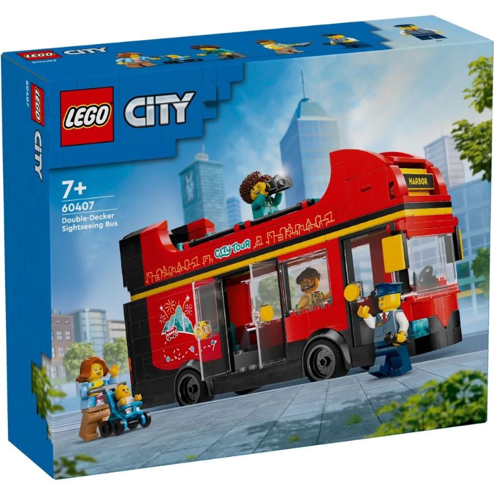LEGO Конструктор City Червоний двоповерховий екскурсійний автобус