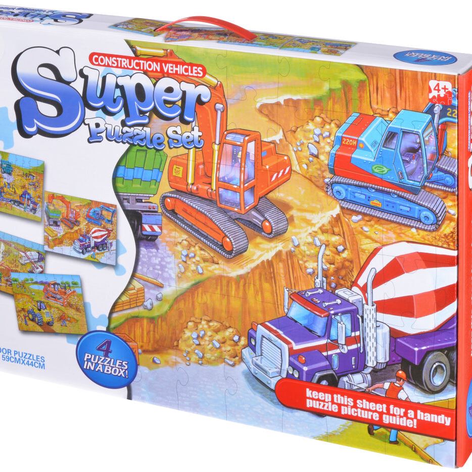 Same Toy Пазл Будівельна техніка