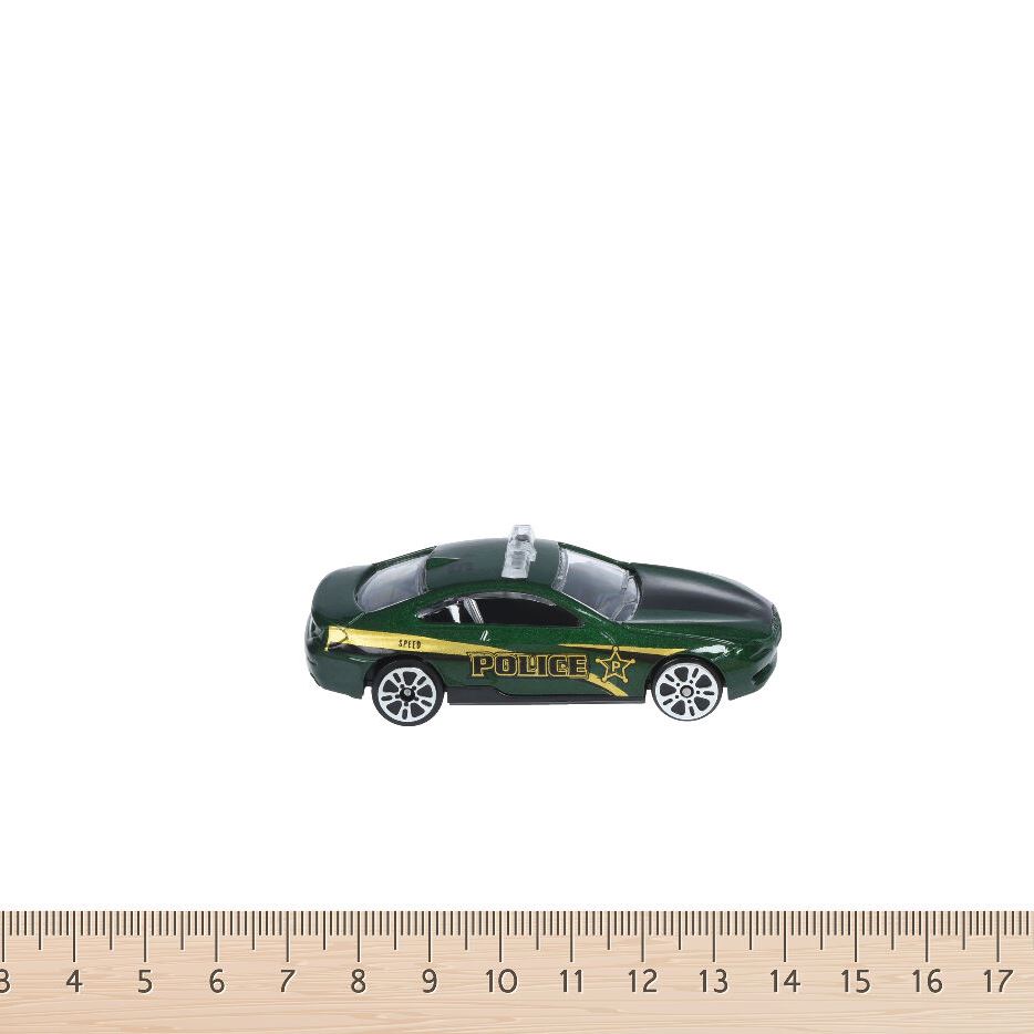 Same Toy Машинка Model Car Поліція (зелена)