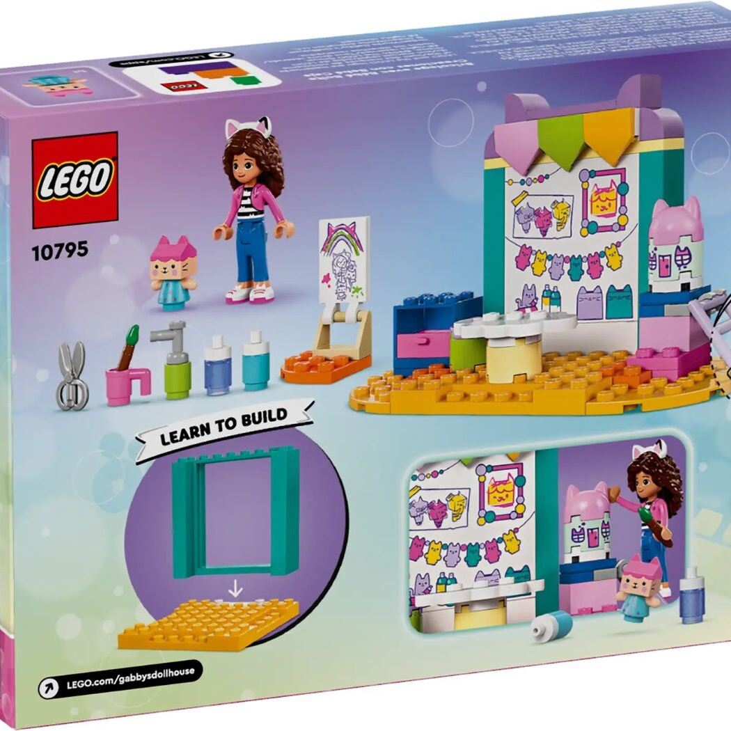 LEGO Конструктор Gabby's Dollhouse Майструємо з Доцею-Бокс
