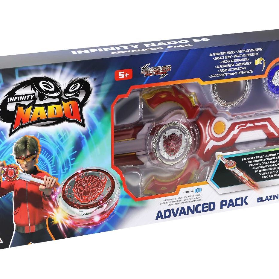 Infinity Nado Дзиґа VI серія Advanced Pack Blazing War Bear Палаючий Бойовий Ведмідь