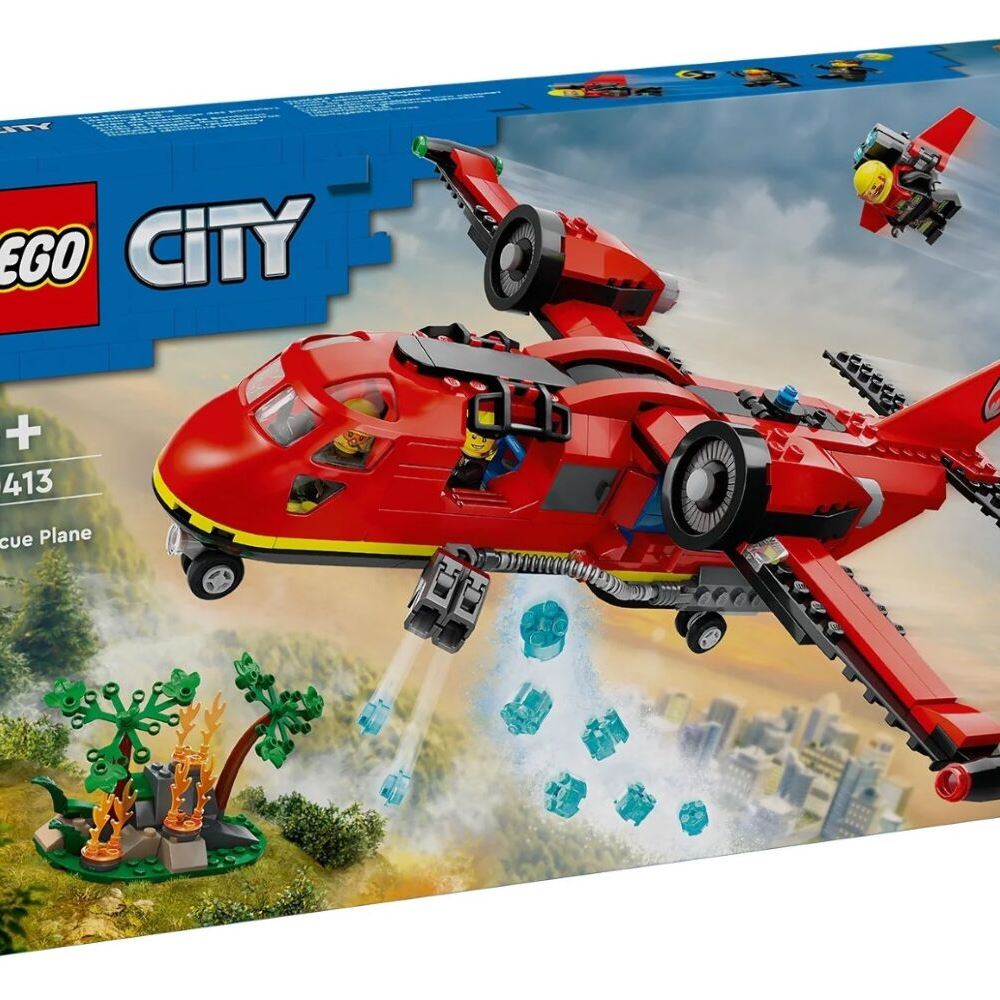 LEGO Конструктор City Пожежний рятувальний літак