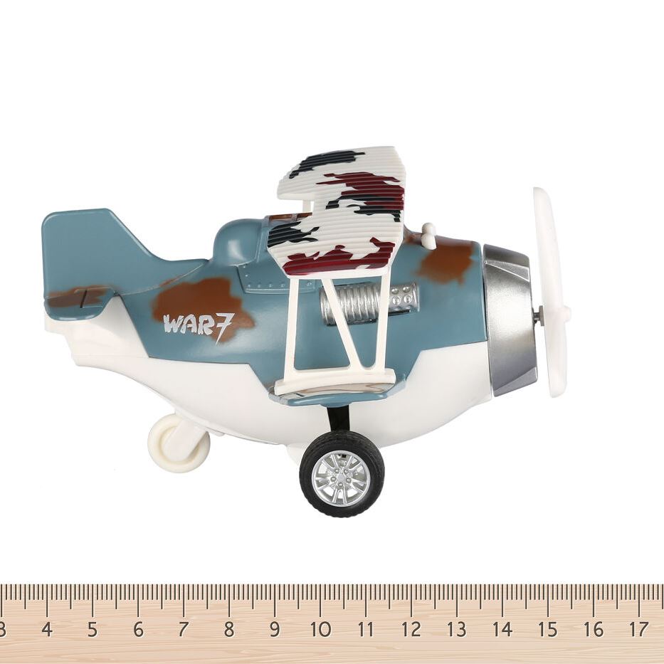 Same Toy Літак металевий інерційний Aircraft синій