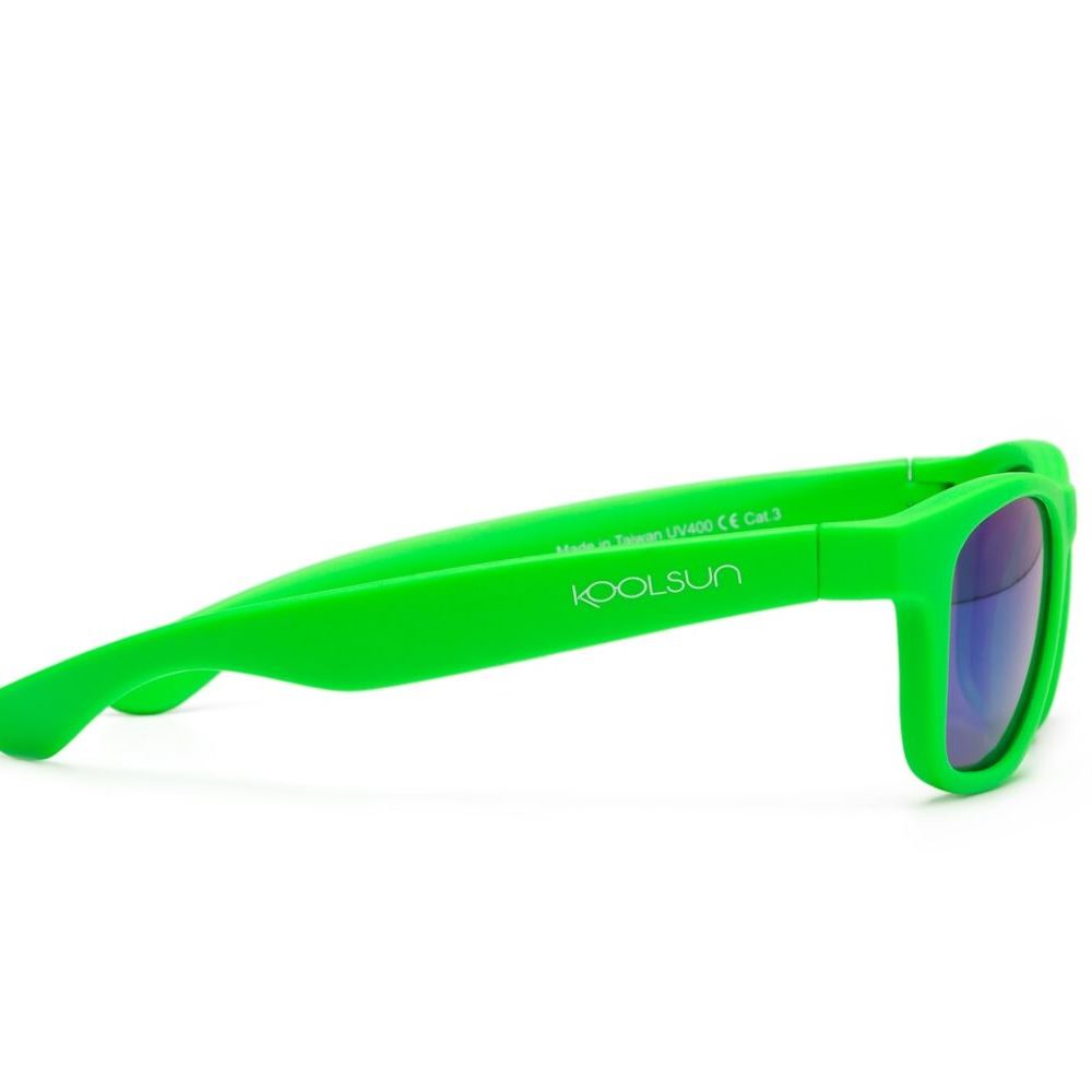 Koolsun Дитячі сонцезахисні окуляри Wave, 3-10р, неоново-зелений