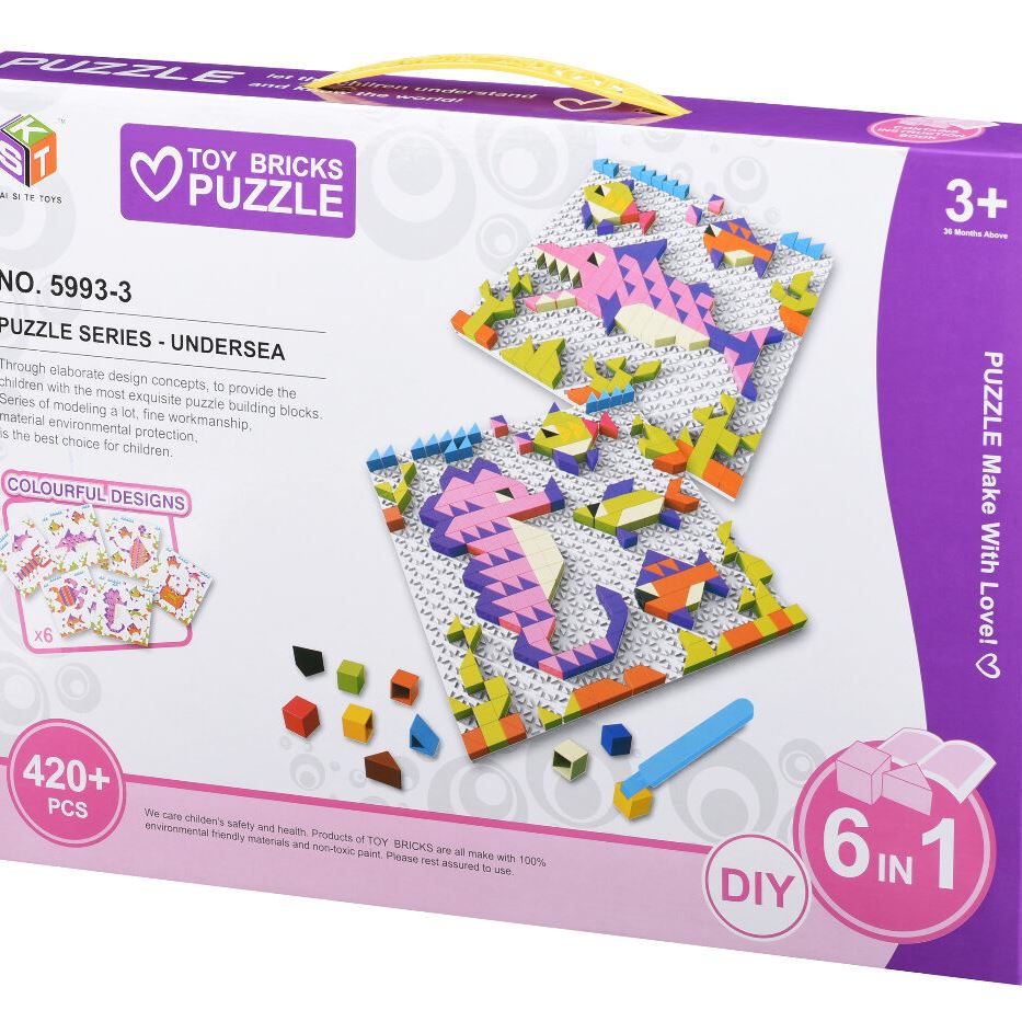 Same Toy Пазл Мозаїка Colour ful designs (420 ел.)