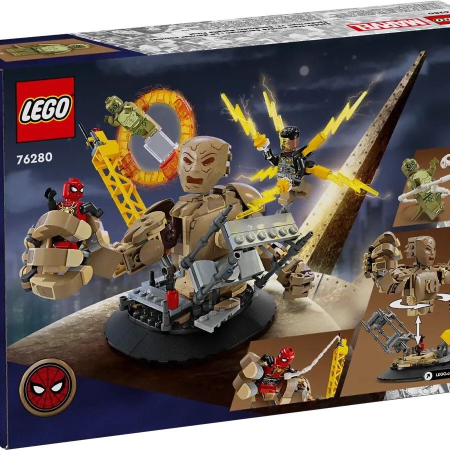 LEGO Конструктор Marvel Людина-Павук vs. Піщана людина: Вирішальна битва