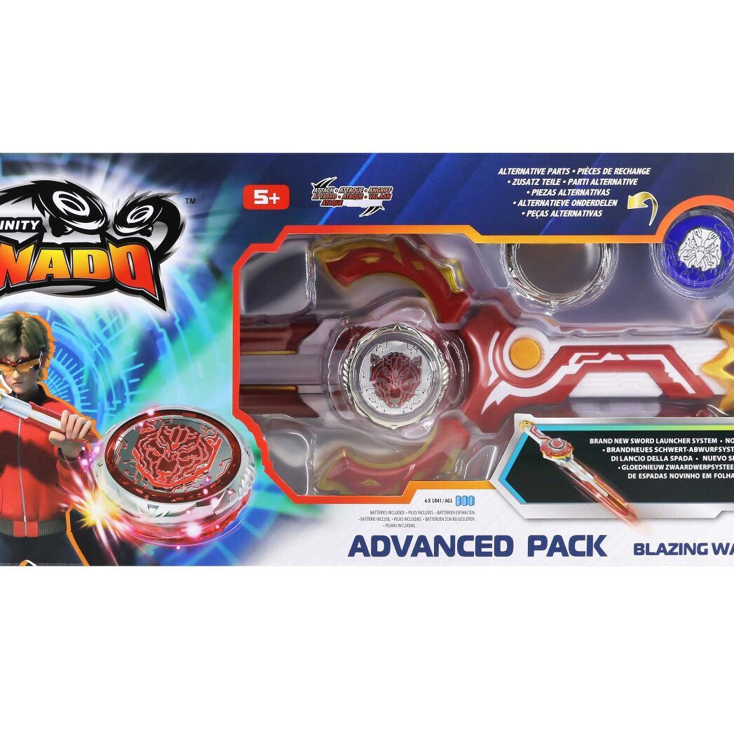 Infinity Nado Дзиґа VI серія Advanced Pack Blazing War Bear Палаючий Бойовий Ведмідь