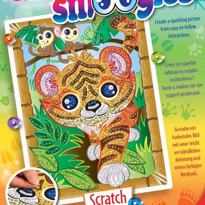 Sequin Art Набір для творчості SMOOGLES Тигр