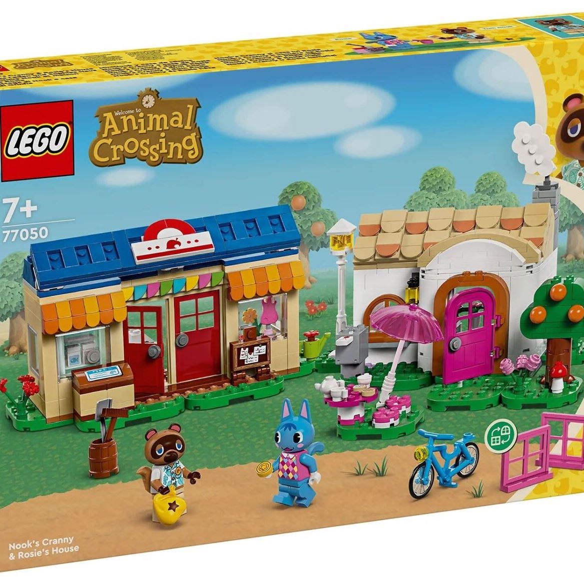 LEGO Конструктор Animal Crossing Ятка «Nook's Cranny» й будинок Rosie