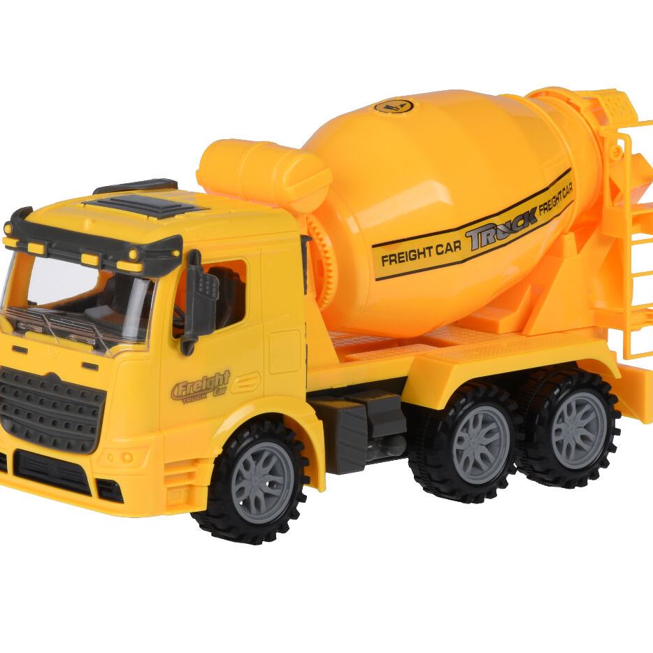 Same Toy Машинка інерційна Truck Бетонозмішувач (жовта)