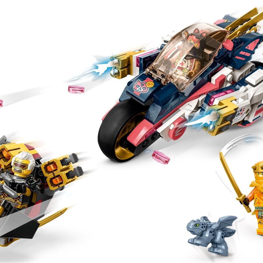 LEGO Конструктор Ninjago Перегоновий робобайк-трансформер Сори