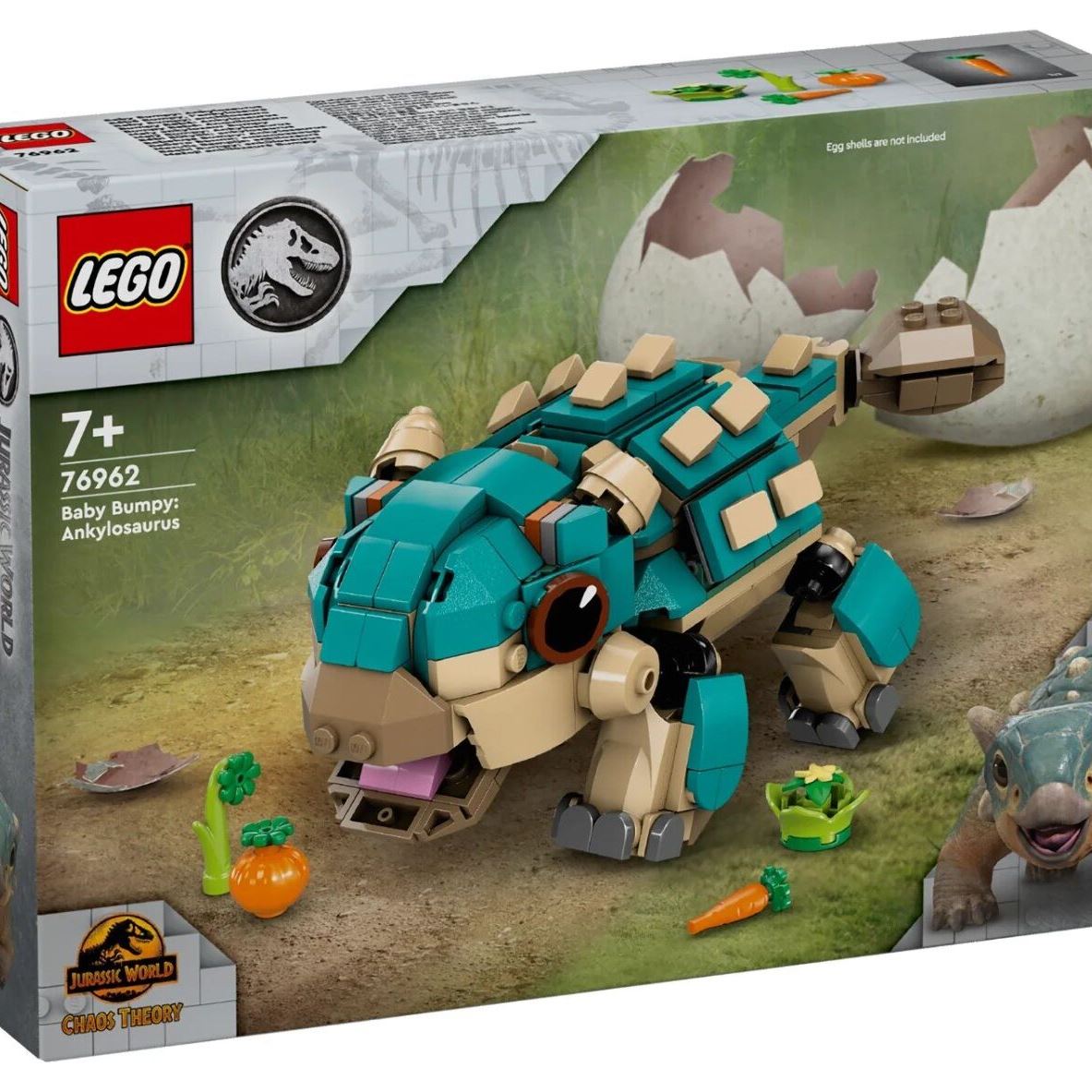 LEGO Конструктор Jurassic World Малюк Бампі: Анкілозавр