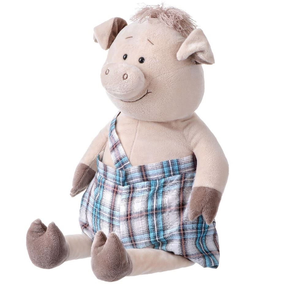 Same Toy Свинка в комбінезоні (60 см)