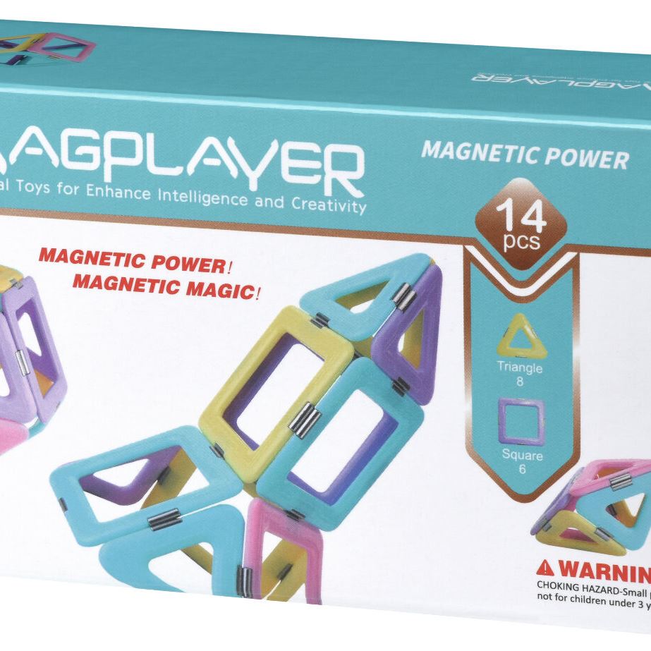 MagPlayer Конструктор магнітний (набір 14 ел.)