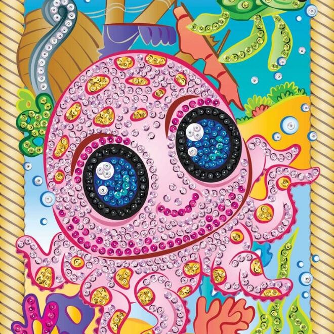 Sequin Art Набір для творчості SMOOGLES Восьминіг