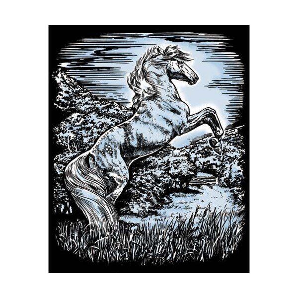 Sequin Art Набір для творчості ARTFOIL SILVER Жеребець