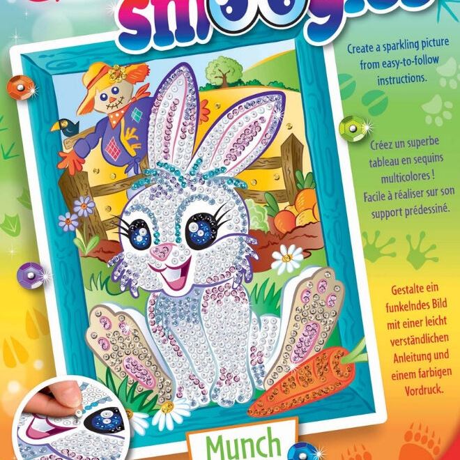 Sequin Art Набір для творчості SMOOGLES Зайчик